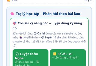 Chọn kỹ năng để luyện thêm
